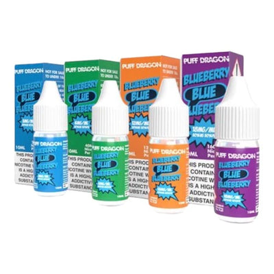 Blueberry Blue 10ml E-liquid by Puff Dragon | Best4ecigs