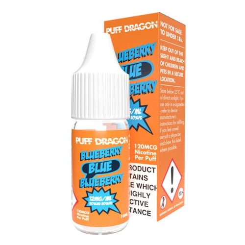 Blueberry Blue 10ml E-liquid by Puff Dragon | Best4ecigs