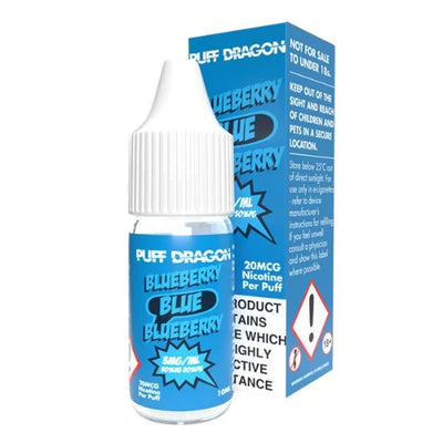 Blueberry Blue 10ml E-liquid by Puff Dragon | Best4ecigs