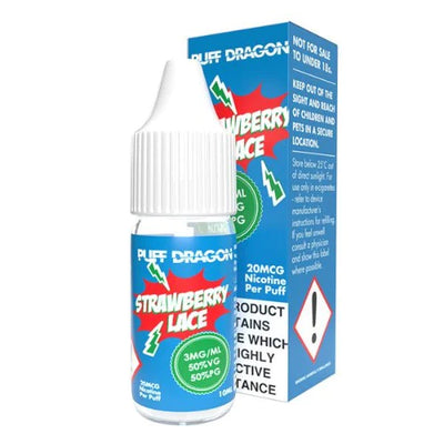Strawberry Lace 10ml E-liquid by Puff Dragon | Best4vapes