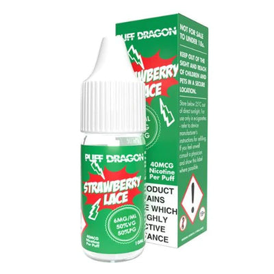 Strawberry Lace 10ml E-liquid by Puff Dragon | Best4vapes