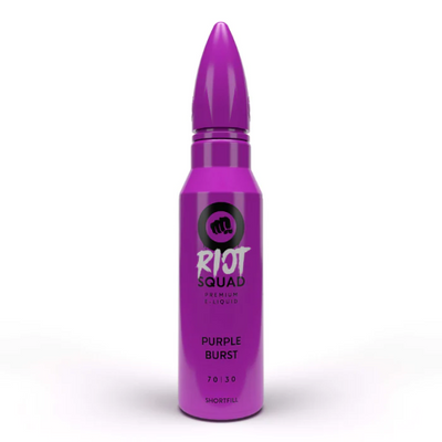 Purple Burst Short Fill E-liquid by Riot Squad 50ml | Best4vapes