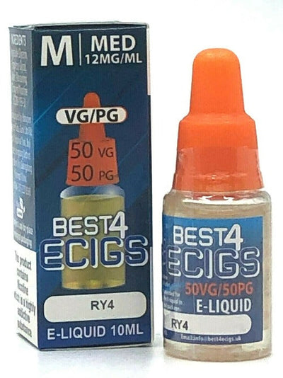 RY4 E-Liquid by Best4ecigs (10ml) - Best4ecigs