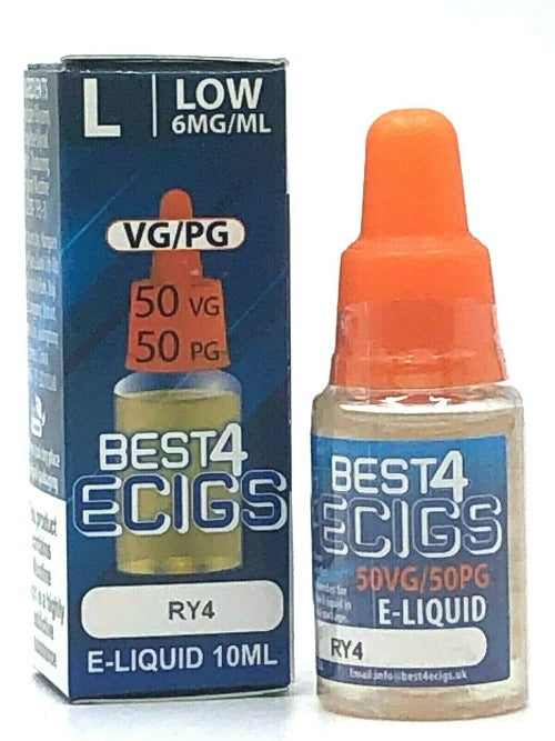 RY4 E-Liquid by Best4ecigs (10ml) - Best4ecigs