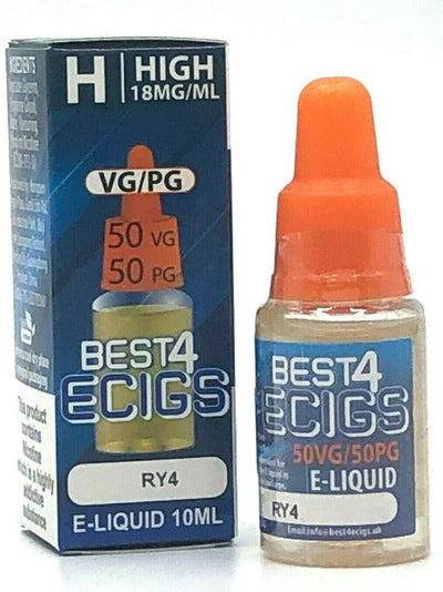 RY4 E-Liquid by Best4ecigs (10ml) - Best4ecigs