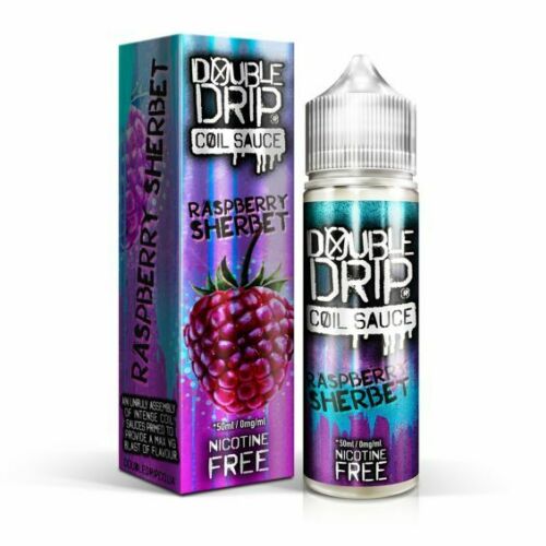 Raspberry Sherbet Short Fill E-liquid by Double Drip | 50ml | Best4vapes