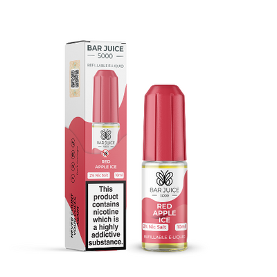 Red Apple Ice - Bar Juice 5000 Nic Salt E-liquid | Best4vapes