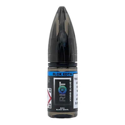 Rich Black Grape 10ml Hybrid Salt E-liquid by Riot Squad Black Edition | Best4vapes