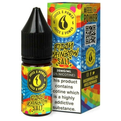 Fizzy Rainbow Salt 10ml Nic Salt E-liquid by Juice N Power | Best4vapes