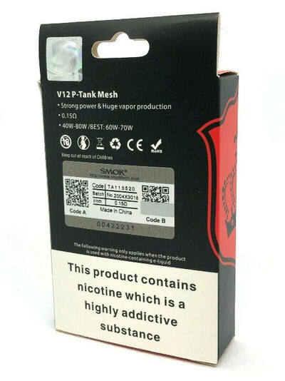 Smok V12 P-Tank Mesh Coils (TFV12 Prince) - Best4ecigs