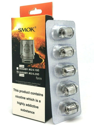 Smok V8 Baby M2 (TFV8) Coils (5 Pack) - Best4ecigs