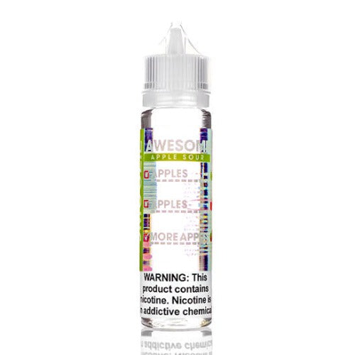 Smoozie Awesome Apple Sour Short Fill E-liquid 50ml - Best4vapes