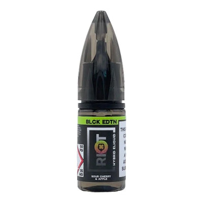 Sour Cherry & Apple 10ml Hybrid Salt E-liquid by Riot Squad Black Edition | Best4ecigs