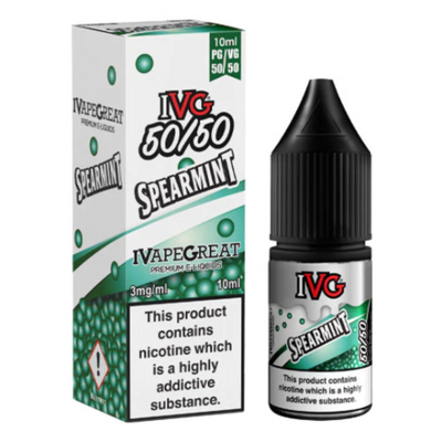 Spearmint 10ml E-liquid by IVG 50/50 | Best4vapes