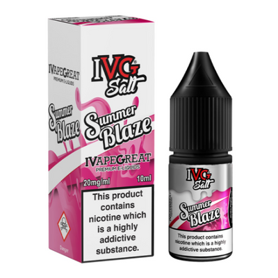 Summer Blaze 10ml Nic Salt E-liquid by IVG | Best4vapes