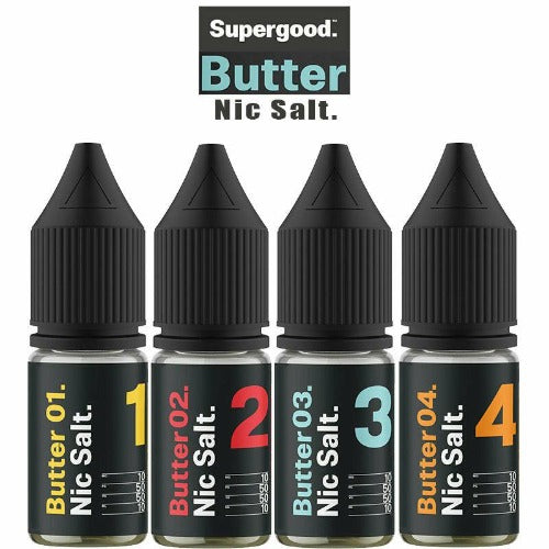 Butter Collection Nic Salt E-Liquid By Supergood | 10ml | Best4vapes