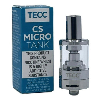 TECC CS Micro Glassomizer / Clearomizer Tank (2ml) - Best4vapes