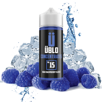 No15 Blue Raspberry Slush Short Fill E-Liquid by UBLO | 100ml | Best4vapes