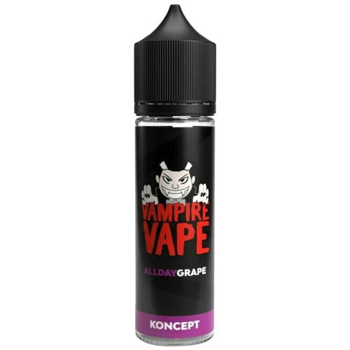 All Day Grape Koncept Short Fill E-liquid by Vampire Vape | 50ml | Best4vapes