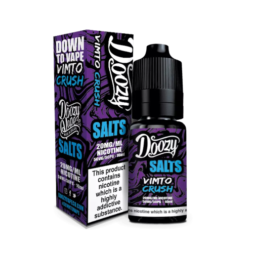SALE Vimto Crush 10ml Nic Salt E-liquid by Doozy Vape