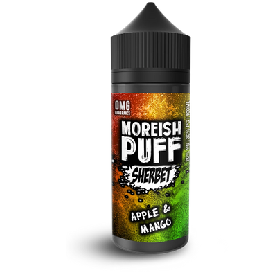 Apple & Mango Sherbet Short Fill E-liquid by Moreish Puff | 100ml | Best4vapes