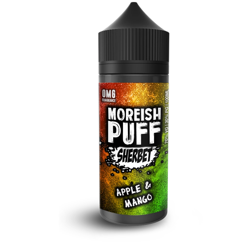Apple & Mango Sherbet Short Fill E-liquid by Moreish Puff | 100ml | Best4vapes