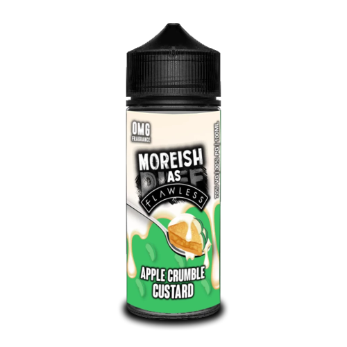 Apple Crumble Custard Short Fill E-liquid by Moreish Puff | 100ml | Best4vapes