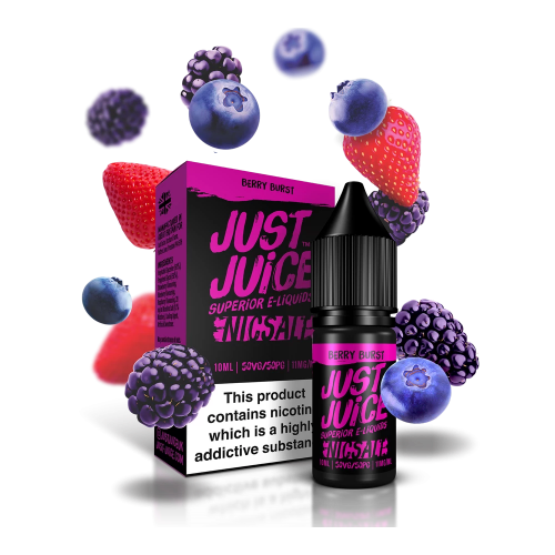 Berry Burst 10ml Nic Salt E-liquid by Just Juice | Best4vapes