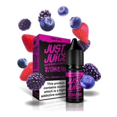 Berry Burst 10ml Nic Salt E-liquid by Just Juice | Best4vapes