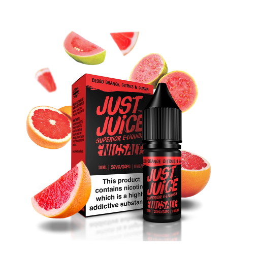 Blood Orange, Citrus & Guava Nic Salt E-liquid by Just Juice (10ml) - Best4ecigs Vape