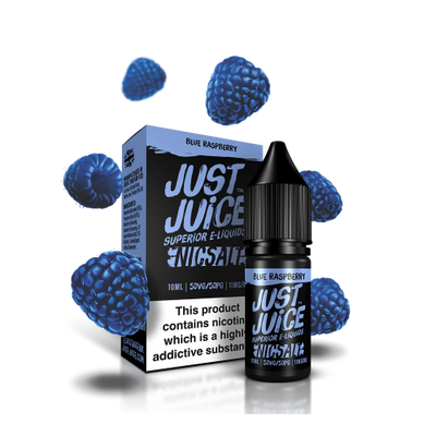 Blue Raspberry Nic Salt E-liquid by Just Juice (10ml) - Best4ecigs Vape