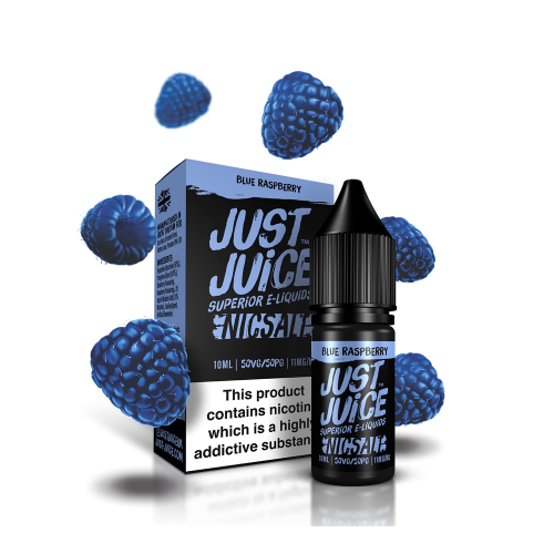 Blue Raspberry Nic Salt E-liquid by Just Juice (10ml) - Best4ecigs Vape