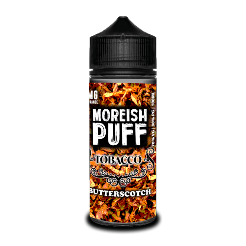 Tobacco Butterscotch Short Fill E-liquid by Moreish Puff | 100ml | Best4vapes