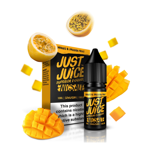 Mango & Passion Fruit Nic Salt E-liquid by Just Juice (10ml) - Best4ecigs Vape