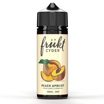 Peach Apricot Short Fill E-liquid by Frukt Cyder | 100ml | Best4vapes