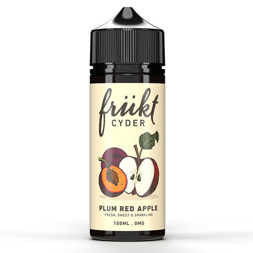 Plum Red Apple Short Fill E-liquid by Frukt Cyder | 100ml | Best4vapes