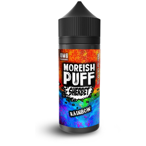 Rainbow Sherbet Short Fill E-liquid by Moreish Puff | 100ml | Best4vapes