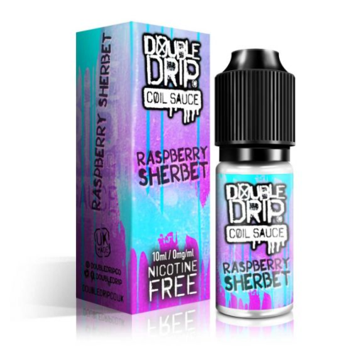 Raspberry Sherbet 10ml Coil Sauce by Double Drip 50/50 | Best4vapes