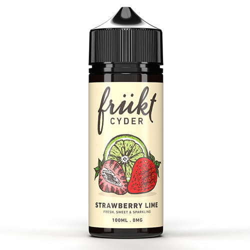 Strawberry & Lime Short Fill E-liquid by Frukt Cyder | 100ml | Best4vapes